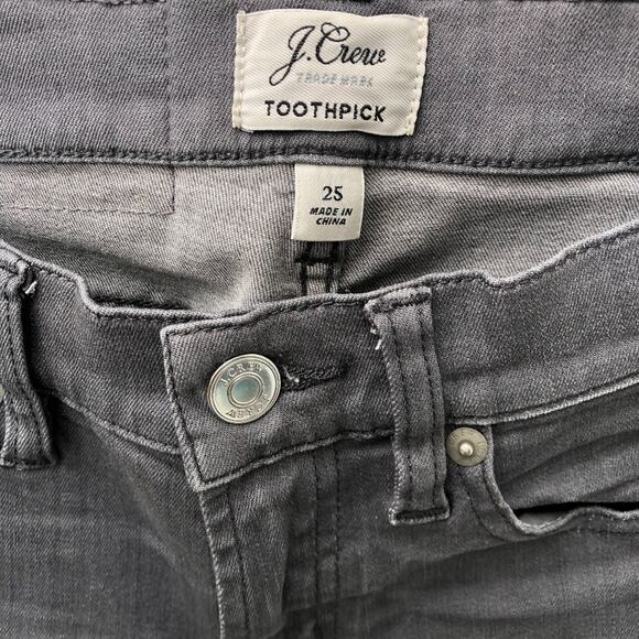 J.Crew Toothpick Jeans (Grey Dove) - Picture 3 of 6